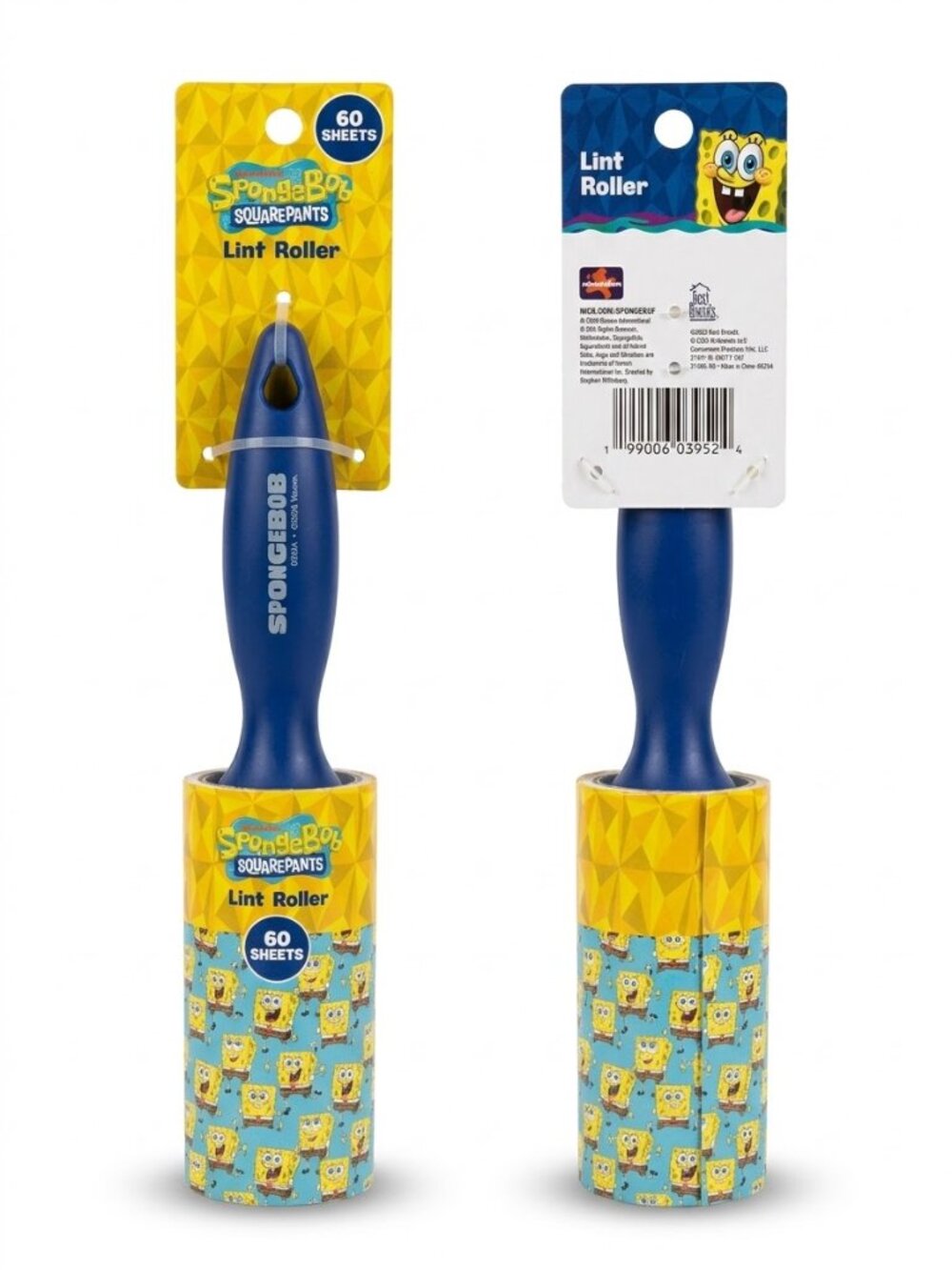 NICKELODEON - SPONGEBOB SQUAREPANTS LINT ROLLER 60 SHEETS